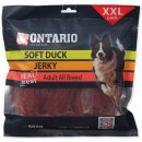 Maškrty pre psov Ontario Snack Soft Duck Jerky 500g